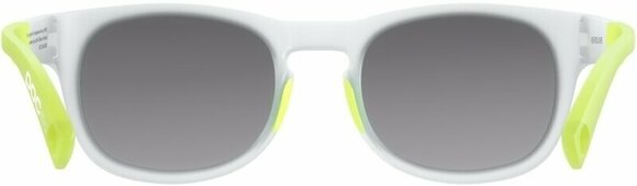 Óculos de desporto POC POCito Evolve Transparent Crystal/Fluorescent Limegreen/Equalizer Grey - 4