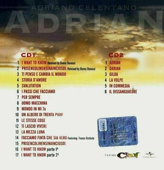 CD Μουσικής Adriano Celentano - Adrian (2 CD) - 2