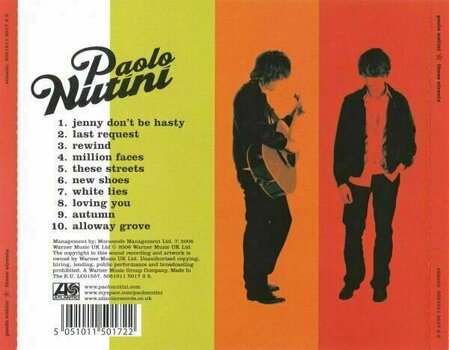 Muzyczne CD Paolo Nutini - These Streets (CD) - 2