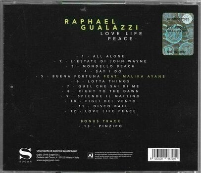Music CD Raphael Gualazzi - Love Life Peace (CD) - 2