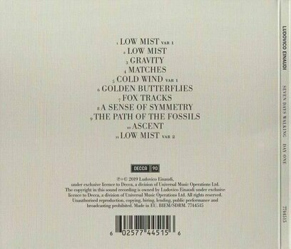 Hudobné CD Ludovico Einaudi - Seven Days Walking Day One (CD) - 2