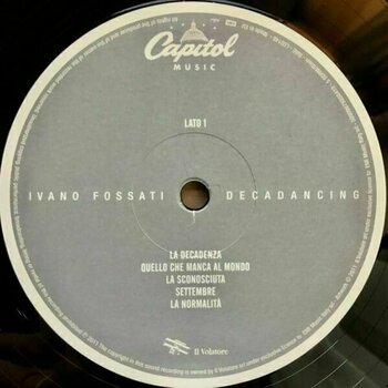 Disque vinyle Ivano Fossati - Decadancing (LP) - 6