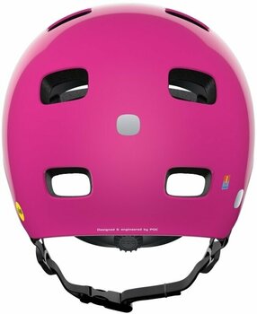 Kid Bike Helmet POC POCito Crane MIPS Fluorescent Pink 51-54 Kid Bike Helmet - 4