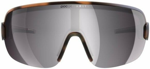 Cycling Glasses POC Aim Tortoise Brown/Clarity Road Silver Mirror Cycling Glasses (Just unboxed) - 2