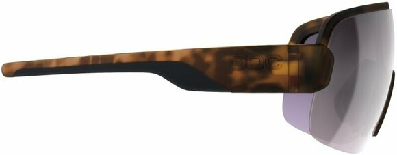 Cycling Glasses POC Aim Tortoise Brown/Clarity Road Silver Mirror Cycling Glasses (Just unboxed) - 3