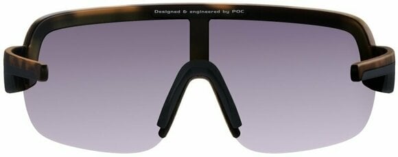 Cycling Glasses POC Aim Tortoise Brown/Clarity Road Silver Mirror Cycling Glasses (Just unboxed) - 4
