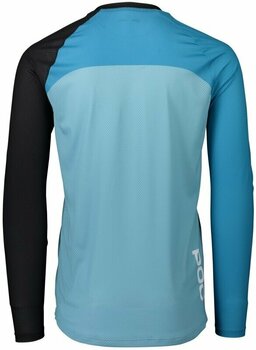 Odzież kolarska / koszulka POC MTB Pure LS Jersey Golf Uranium Black/Basalt Blue/LT Basalt Blue S - 3