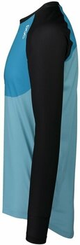 Odzież kolarska / koszulka POC MTB Pure LS Jersey Golf Uranium Black/Basalt Blue/LT Basalt Blue 2XL - 2