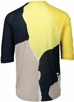 Maglietta ciclismo POC MTB Pure 3/4 Jersey Color Splashes Multi Sulfur Yellow M - 3