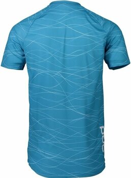 Cykeltröja POC MTB Pure Tee T-shirt Lines Basalt Blue L - 3
