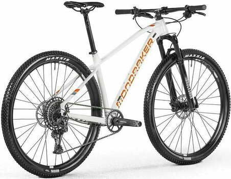Hardtail fiets Mondraker Chrono Sram SX Eagle 1x12 White/Orange/Blue S - 3