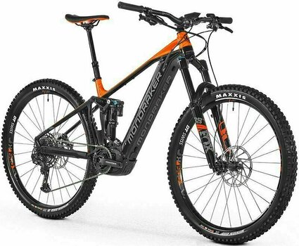 Ηλεκτρικό Ποδήλατο Βουνού Mondraker Crafty R Sram GX Eagle 1x12 Μαύρο/πορτοκαλί M - 2