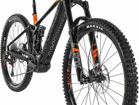 Ηλεκτρικό Ποδήλατο Βουνού Mondraker Crafty R Sram GX Eagle 1x12 Μαύρο/πορτοκαλί M - 5