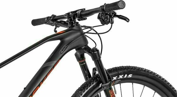 Cyklar med komplett fjädring Mondraker F-Podium Carbon Sram GX Eagle 1x12 Carbon/Orange/Grey L - 6