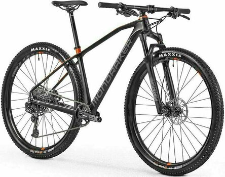 Bicicleta hardtail Mondraker Chrono Carbon Sram NX Eagle 1x12 Carbon/Orange/Grey XL - 2