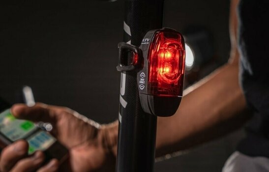 Oświetlenie rowerowe tylne Lezyne KTV Pro Smart Black Black/Hi Gloss 75 lm Oświetlenie rowerowe tylne - 5