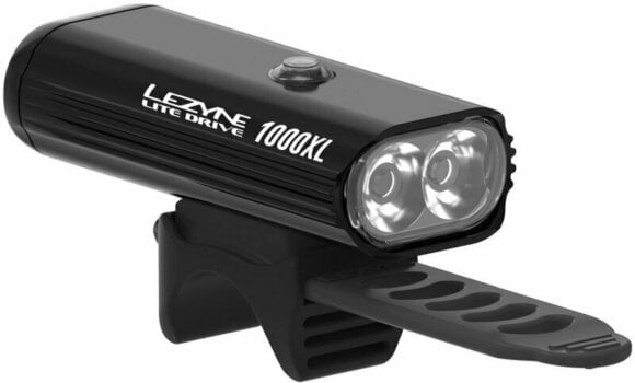 Pyörän valot Lezyne Lite Drive 1000XL/Strip Pro Pair Black/Hi Gloss Front 1000 lm / Rear 300 lm Pyörän valot - 2