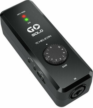 Interface audio iOS et Android TC Helicon GO-SOLO - 2