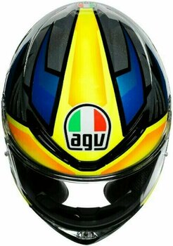 Helmet AGV K-6 Joan Black/Blue/Yellow L Helmet - 4