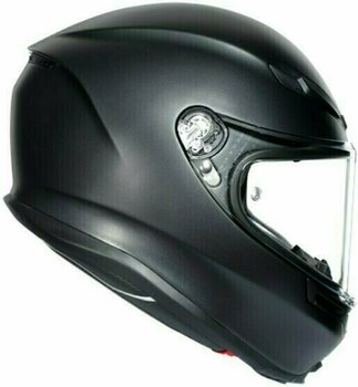 Helmet AGV K-6 Matt Black S Helmet - 3