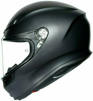 Helmet AGV K-6 Matt Black S Helmet - 4