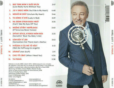 CD muzica Karel Gott - Ta Pravá (CD) - 5