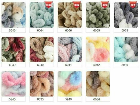 Fil à tricoter Alize Puffy Fine Color 6065 Fil à tricoter - 2