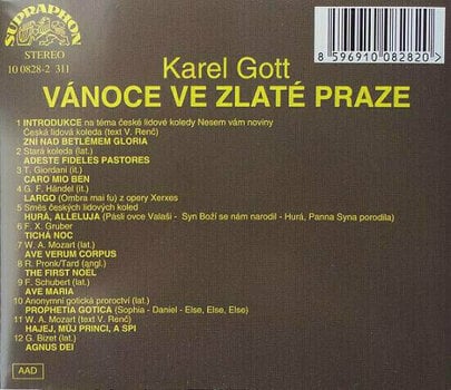 CD de música Karel Gott - Vánoce ve zlaté Praze (CD) CD de música - 4