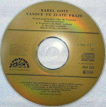 Musiikki-CD Karel Gott - Vánoce ve zlaté Praze (CD) - 2
