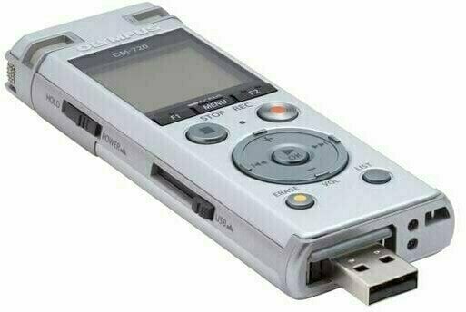 Draagbare digitale recorder Olympus DM-720 Silver - 8
