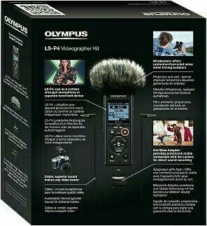 Přenosný přehrávač Olympus LS-P4 Video Kit Přenosný přehrávač - 7