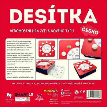 Επιτραπέζιο Παιχνίδι MindOk Desítka Česko - 3