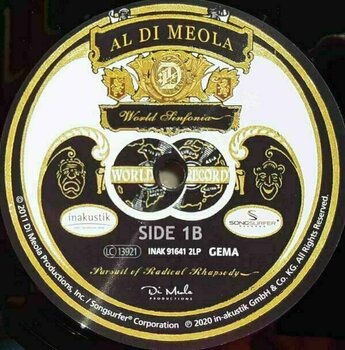 Vinyl Record Al Di Meola - Pursuit Of Radical Rhapsody (2 LP) - 4