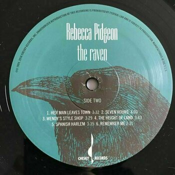 Vinyl Record Rebecca Pidgeon - Special Edition Pressing - The Raven (180g) (LP) - 4