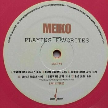 Vinyl Record Meiko - Playing Favorites (LP) - 3
