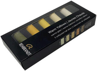 Trockenes Pastell Rembrandt Soft Pastels Trockenpastellset Warm Yellows 5 Stck - 1