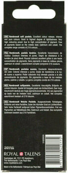 Pastel sec Rembrandt Soft Pastels Coffret de pastels secs Warm Reds 5 pièces - 2