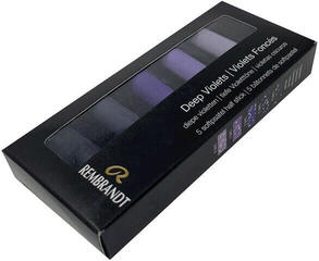 Trockenes Pastell Rembrandt Soft Pastels Trockenpastellset Deep Violets 5 Stck - 1