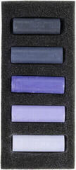 Trockenes Pastell Rembrandt Soft Pastels Trockenpastellset Deep Violets 5 Stck - 3