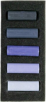Minkšta pastelė Rembrandt Soft Pastels Deep Violets Set 5 Pieces - 4