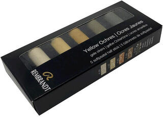 Trockenes Pastell Rembrandt Soft Pastels Trockenpastellset Yellow Ochres 5 Stck - 1