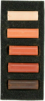 Pastel suave Rembrandt Conjunto de pastéis suaves Burnt Sienna 5 pcs - 4