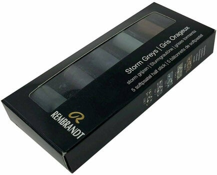 Pastel uscat Rembrandt Soft Pastels Set de pasteluri uscate Storm Greys 5 Bucăți - 2