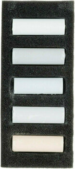 Pastel uscat Rembrandt Soft Pastels Set de pasteluri uscate Light Greys 5 Bucăți - 4
