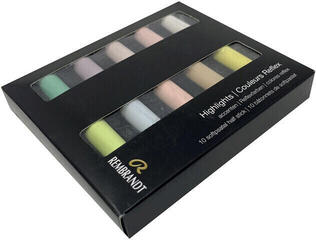 Pastel suave Rembrandt Soft Pastels Juego de pasteles secos Highlights Set 10 pcs - 1