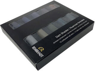 Trockenes Pastell Rembrandt Soft Pastels Trockenpastellset Dark Shades 10 Stck - 1