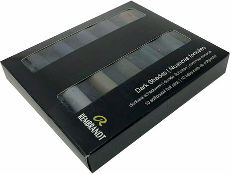 Suvi pastel Rembrandt Soft Pastels Комплет сувих пастела Dark Shades 10 Ком - 2