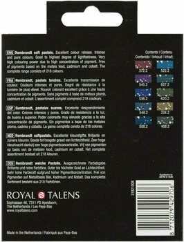 Suvi pastel Rembrandt Soft Pastels Комплет сувих пастела Dark Shades 10 Ком - 3