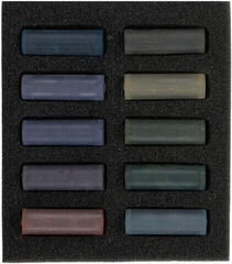 Trockenes Pastell Rembrandt Soft Pastels Trockenpastellset Dark Shades 10 Stck - 3