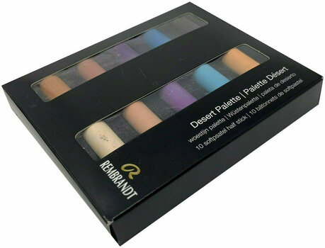 Mjuk pastell Rembrandt Soft Pastels Uppsättning mjuka pastellkritor Desert Palette 10 pcs - 2